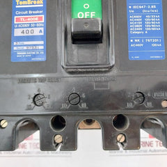 Terasaki Electric Tl-400E 3 Pole Circuit Breaker 400A 50/60Hz