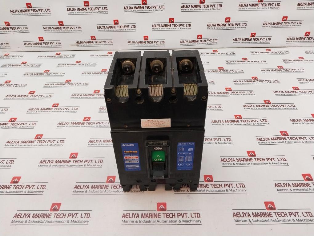 Terasaki Electric Tl-400E 3 Pole Circuit Breaker 400A 50/60Hz