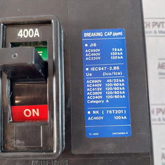 Terasaki Electric Tl-400E 400A Current Limiting Circuit Breaker