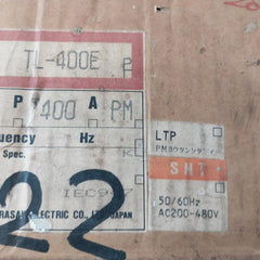 Terasaki Electric Tl-400E 400A Current Limiting Circuit Breaker