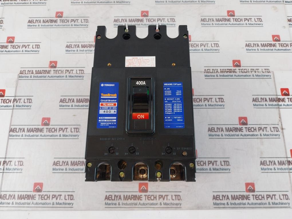 Terasaki Electric Tl-400E 400A Current Limiting Circuit Breaker