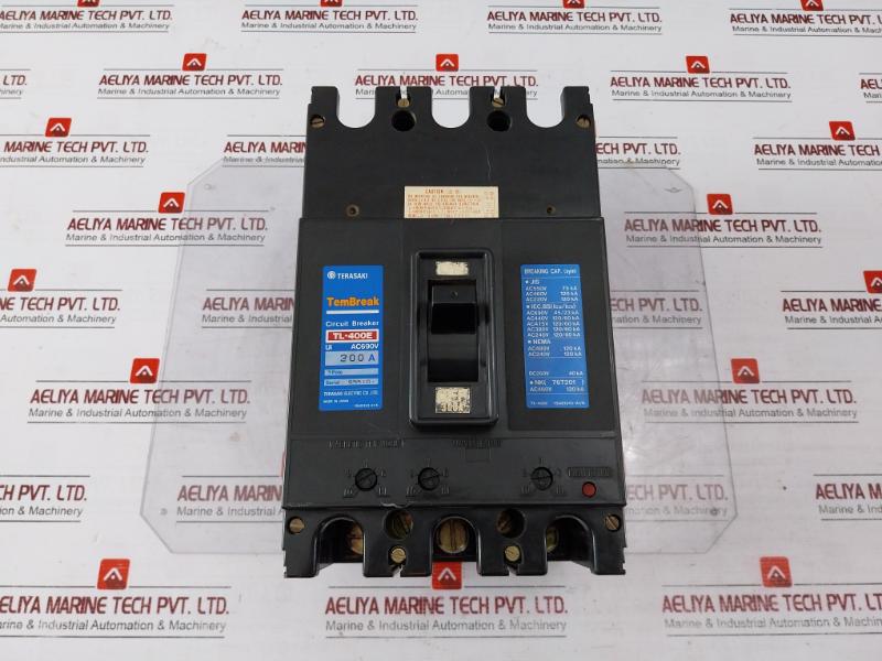 Terasaki Electric Tl-400E Current Limiting Circuit Breaker Ysas1245-a1/K