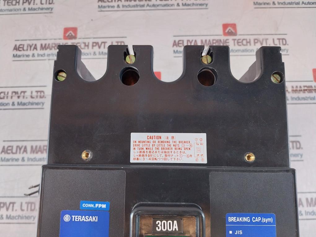 Terasaki Electric Tl-400E Current Limiting Circuit Breaker 300A 3 Pole