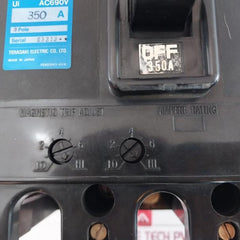 Terasaki Electric Tl-400E Tembreak Circuit Breaker 3 Pole 200-480V 50/60 Hz 350A