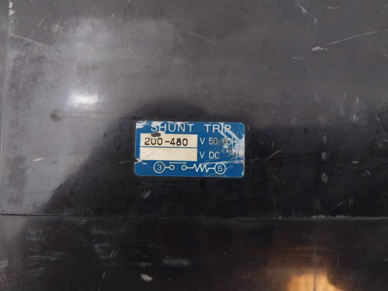 Terasaki Electric Tl-400E Tembreak Circuit Breaker 3 Pole 200-480V 50/60 Hz 350A