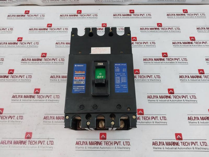 Terasaki Electric Tl-400E Tembreak 3 Pole Circuit Breaker 50-60Hz Ac690V 250A