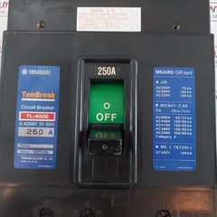Terasaki Electric Tl-400E Tembreak 3 Pole Circuit Breaker 50-60Hz Ac690V 250A