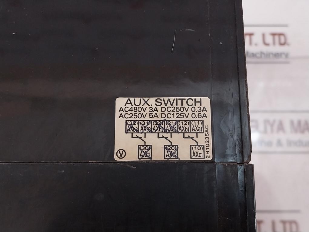 Terasaki Electric Tl-400E Tembreak Circuit Breaker Tmc4Le 350A 50~60Hz