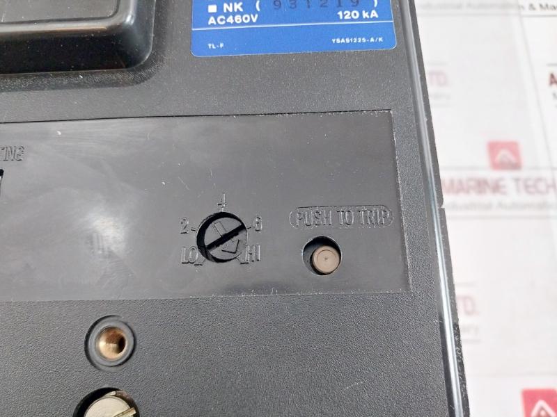 Terasaki Electric Tembreak Tl-600F 3 Pole Circuit Breaker Ac 690V 60Hz 500A