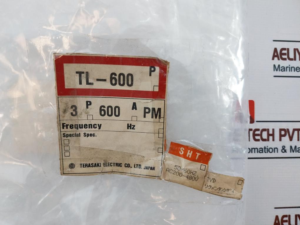 Terasaki Electric Tl-600 Molded Case Circuit Breaker 600 A