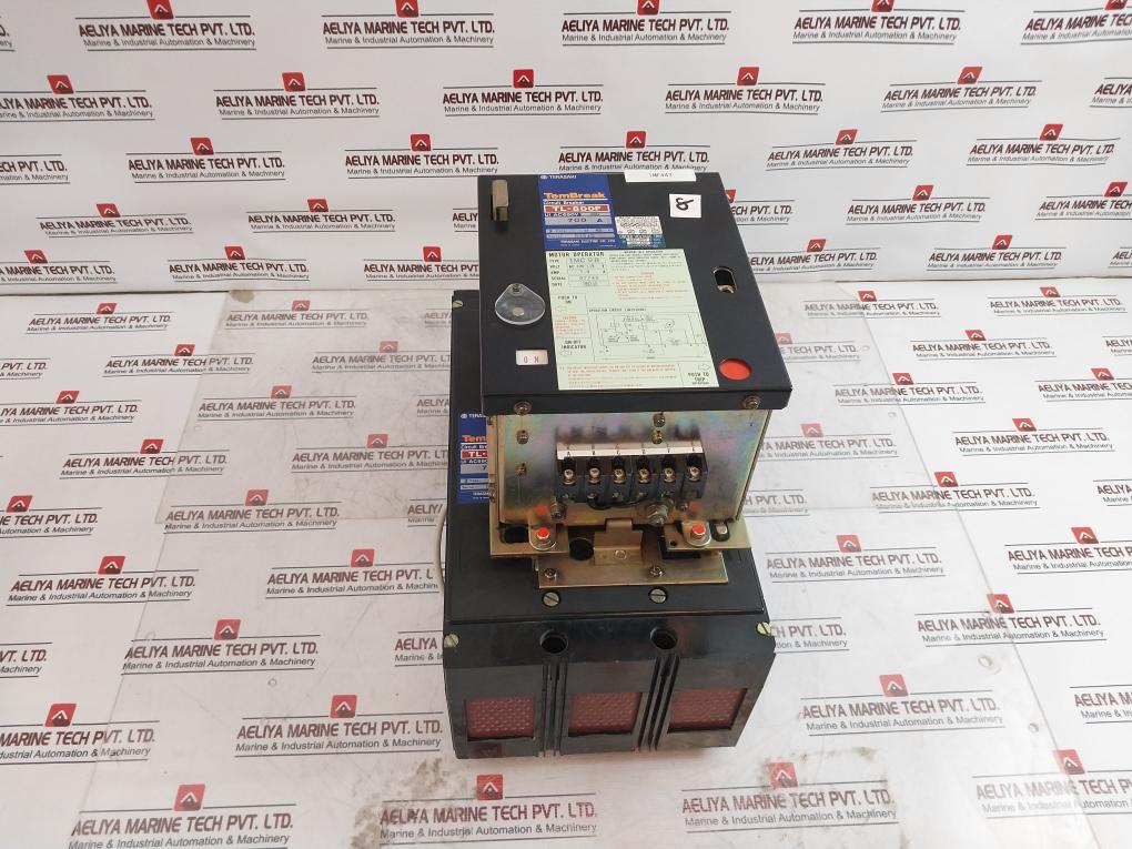 Terasaki Electric TL-800F Circuit Breaker W/ Motor Operator TMC 9B 700A 3 Pole