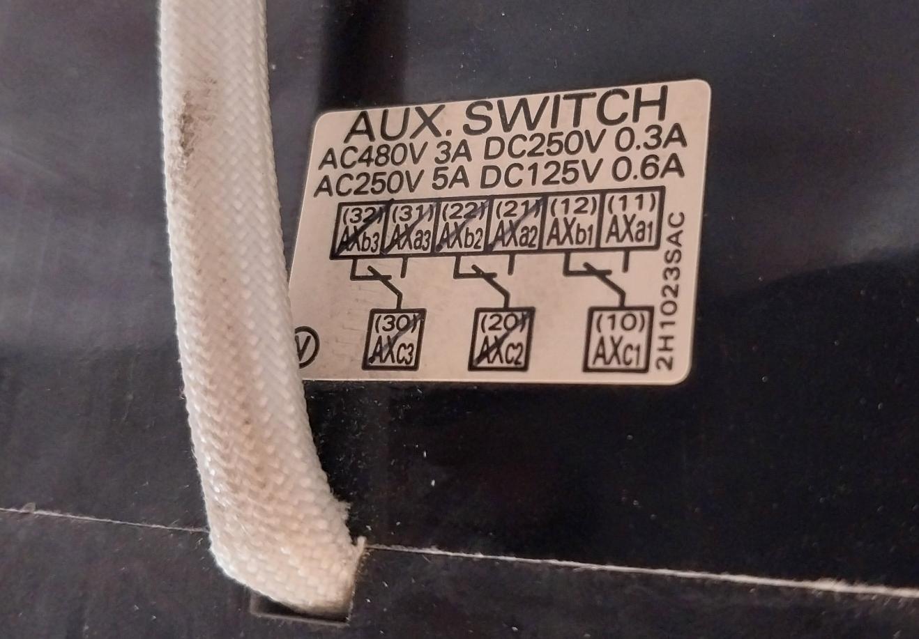 Terasaki Electric TL-800F Circuit Breaker W/ Motor Operator TMC 9B 700A 3 Pole