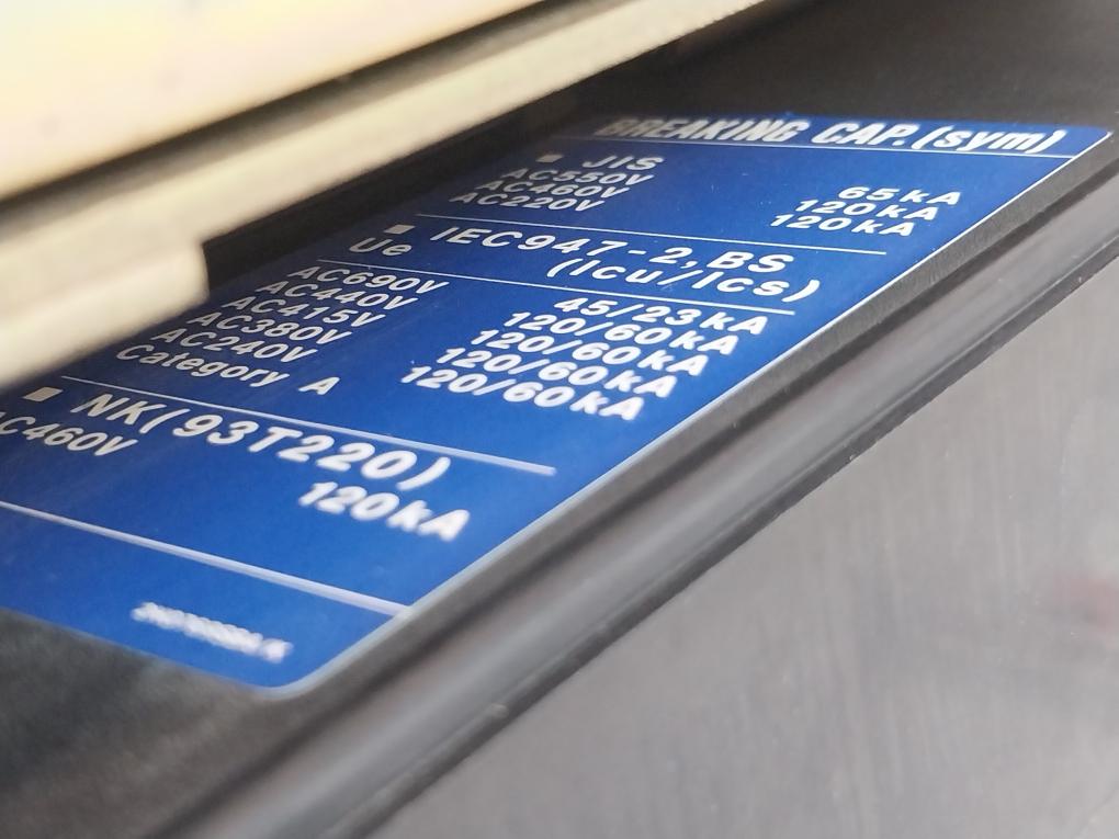 Terasaki Electric TL-800F Circuit Breaker W/ Motor Operator TMC 9B 700A 3 Pole