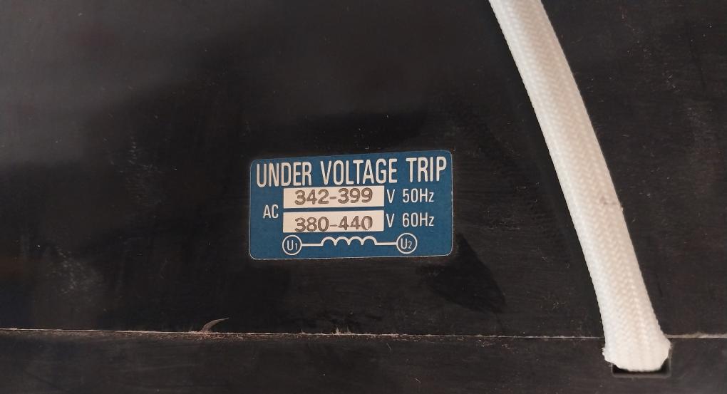 Terasaki Electric TL-800F Circuit Breaker With Motor Operator TMC9B 700A