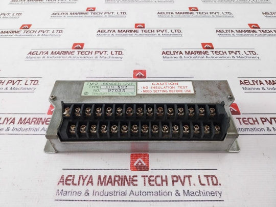 Terasaki electric TM-2 EIN-532 Sender Unit