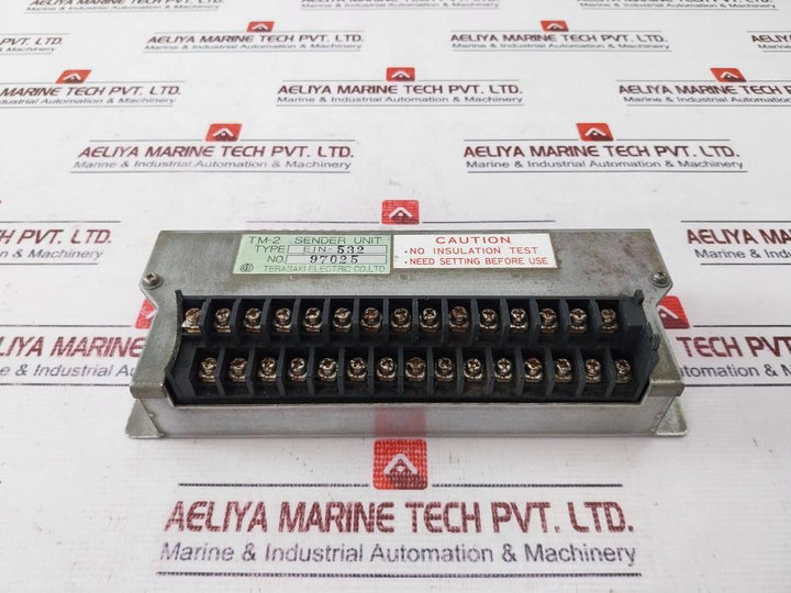 Terasaki electric TM-2 EIN-532 Sender Unit