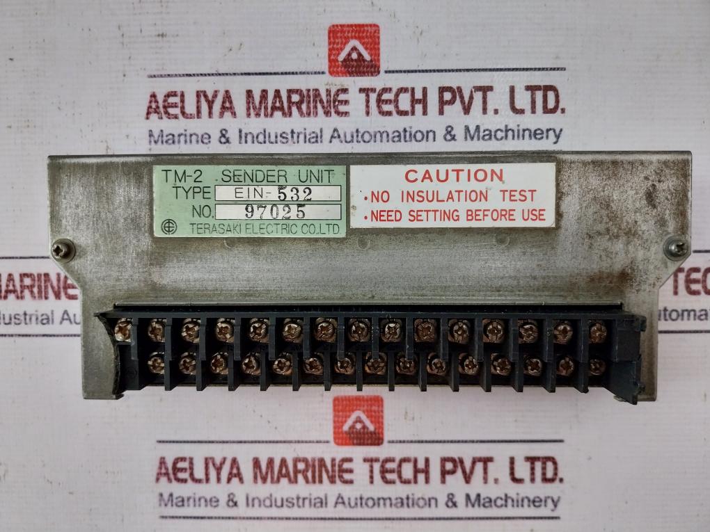 Terasaki electric TM-2 EIN-532 Sender Unit