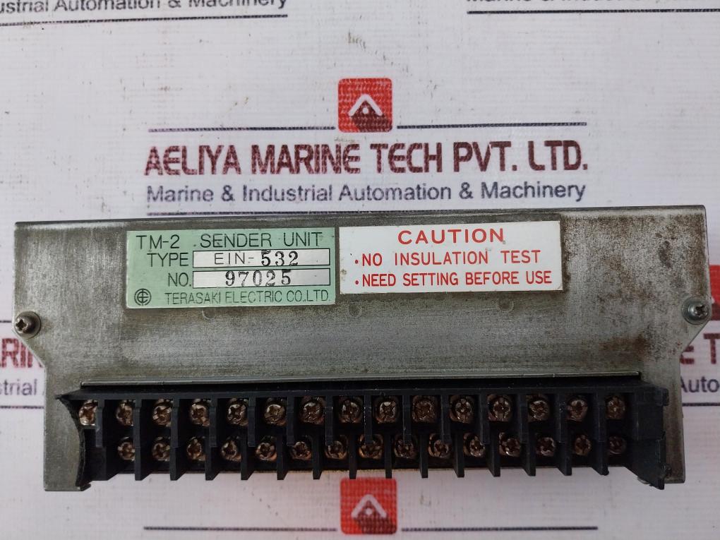 Terasaki electric TM-2 EIN-532 Sender Unit