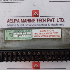 Terasaki electric TM-2 EIN-532 Sender Unit
