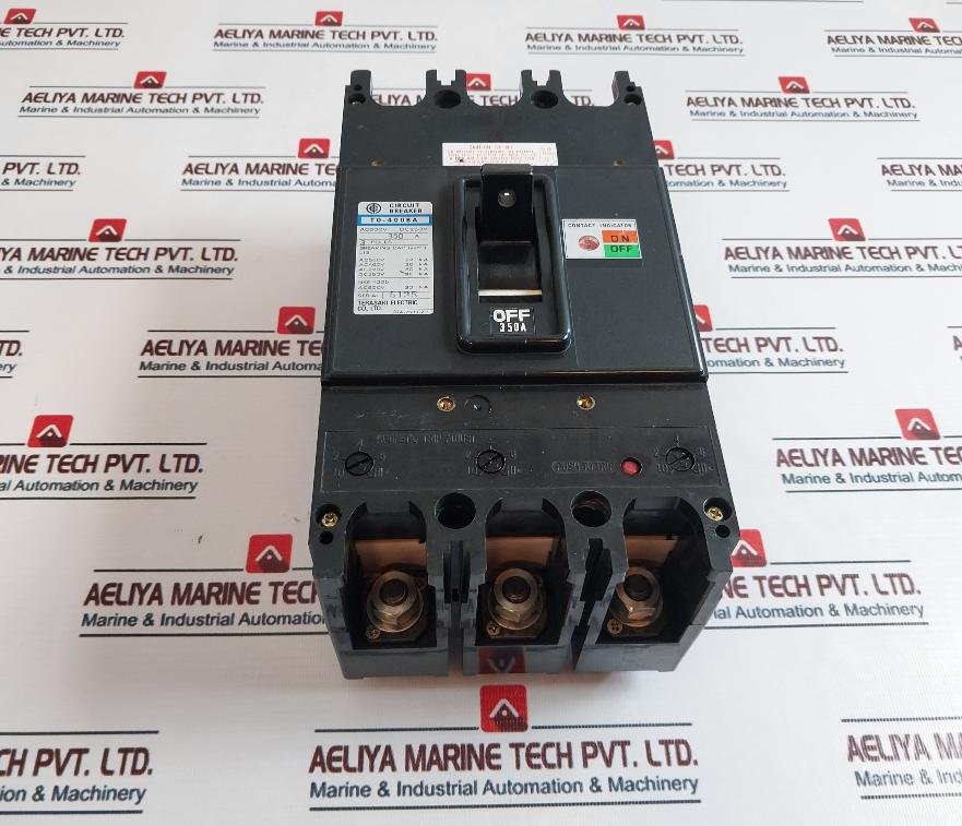 Terasaki Electric To-400Ba 350A No-fuse Circuit Breaker