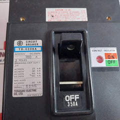 Terasaki Electric To-400Ba 350A No-fuse Circuit Breaker