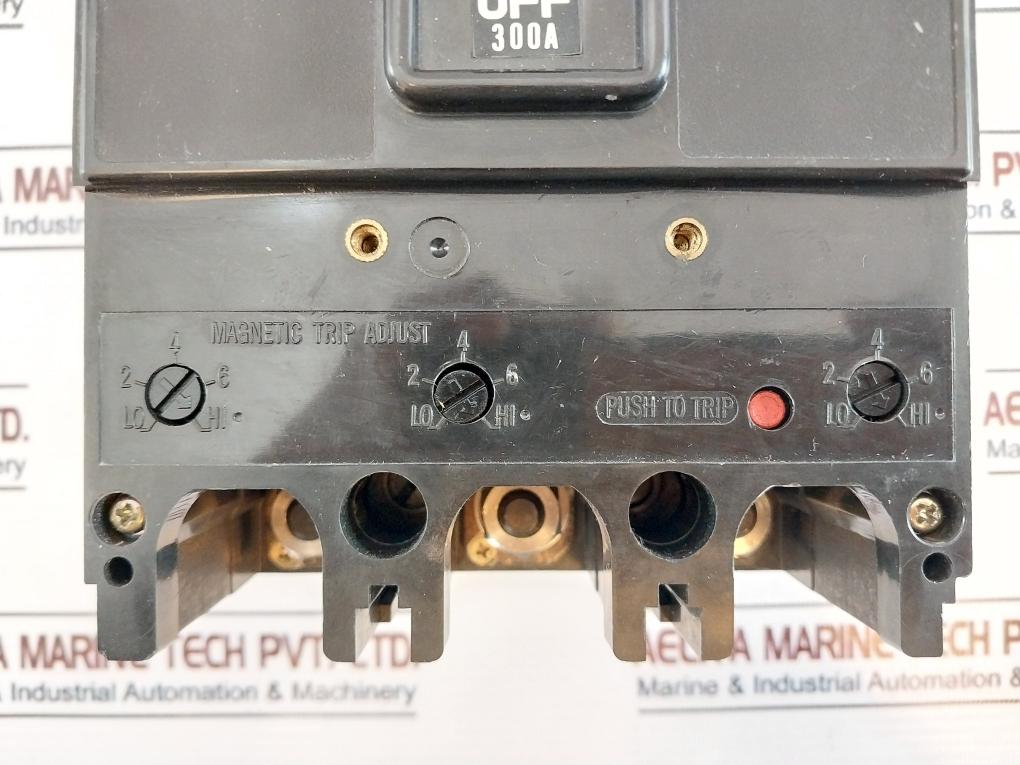 Terasaki Electric To-400Ba Circuit Breaker 3 Pole 300A