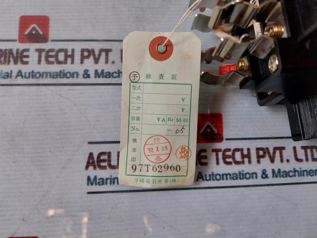 Terasaki Electric Tse-50Lfj Transformer Phase 1