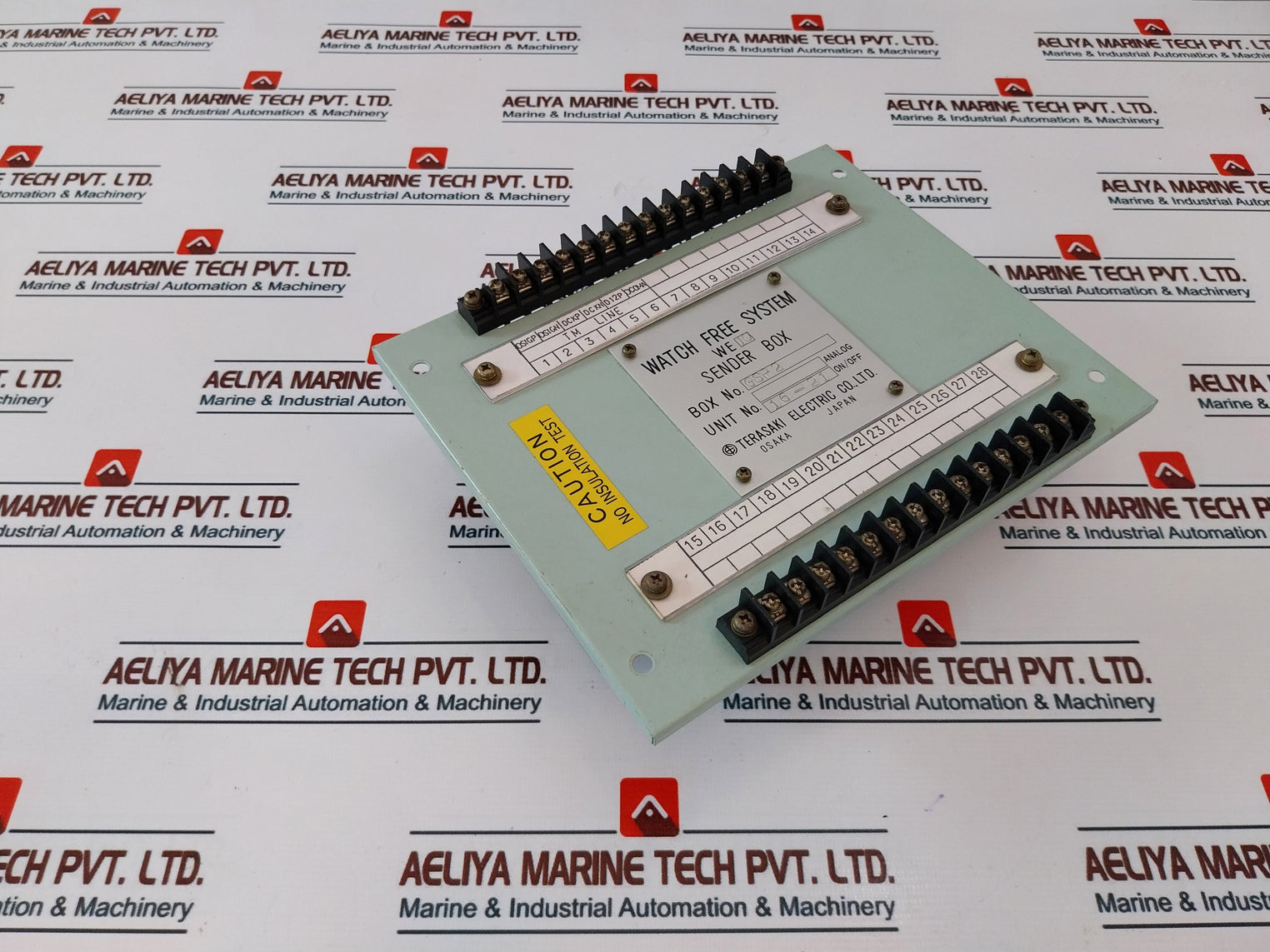 Terasaki Electric We 10 Multiplex Wtm Sender Watch Free System