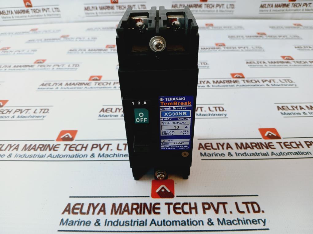 Terasaki Electric Xs30Nb 10A Circuit Breaker 660V 50/60Hz