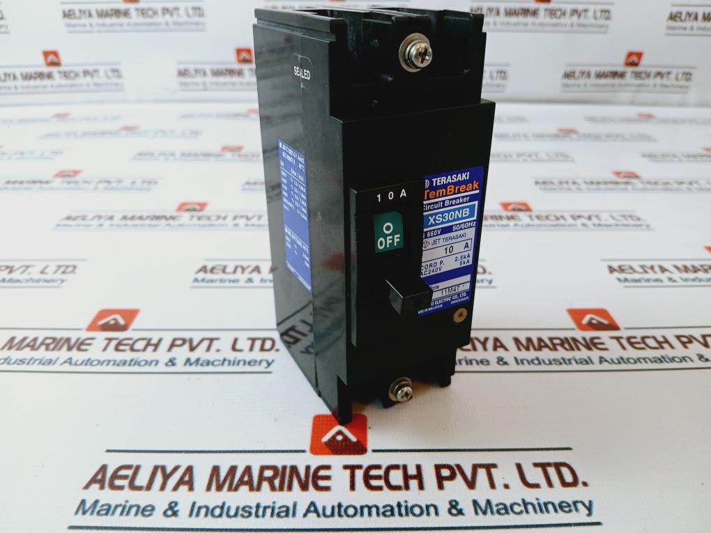 Terasaki Electric Xs30Nb 10A Circuit Breaker 660V 50/60Hz