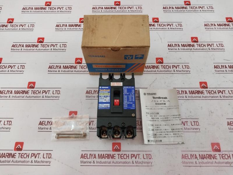 Terasaki Electric Xe100Ns 3 Pole Circuit Breaker Ac660V 60A 2H0535Sja/K 25Ka