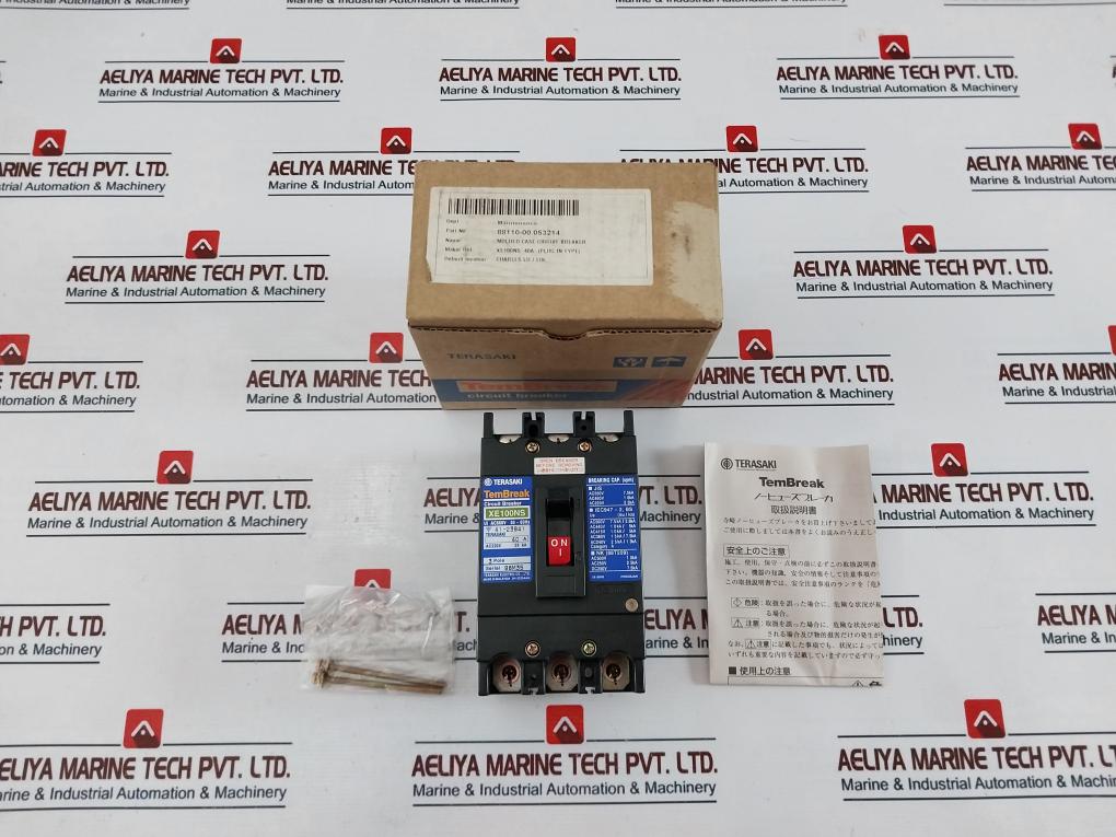 Terasaki Electric Xe100Ns Circuit Breaker 3 Pole 40A 41-23941