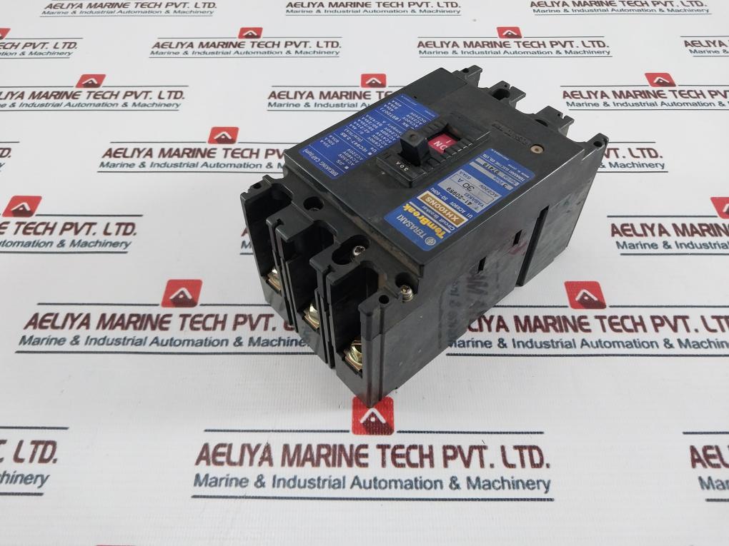 Terasaki Electric XH100NS 3 Pole 30A Circuit Breaker AC690V 50~60Hz