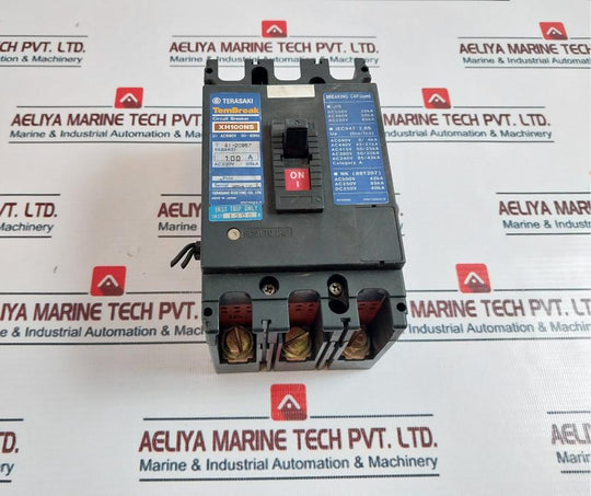 Terasaki Electric XH100NS 3 Pole Circuit Breaker 100A