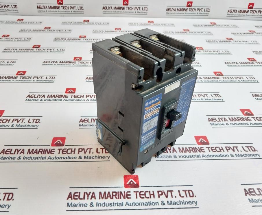 Terasaki Electric XH100NS 3 Pole Circuit Breaker 100A