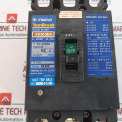 Terasaki Electric XH100NS 50A Circuit Breaker AC220V 85KA