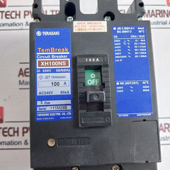 Terasaki Electric Xh100ns Circuit Breaker 100a 690v 50/60hz