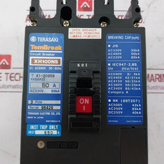 Terasaki Electric Xh100Ns 3 Pole Circuit Breaker Tembreak Ac690V