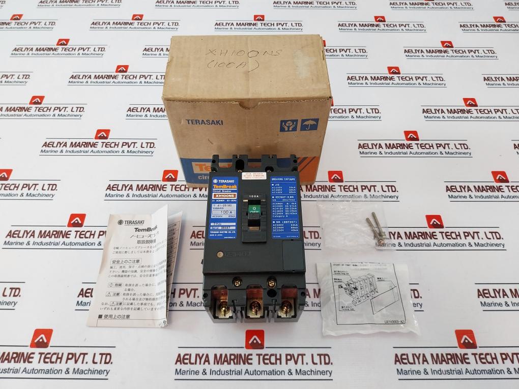 Terasaki Electric Xh100Ns Molded Case Circuit Breaker 100A