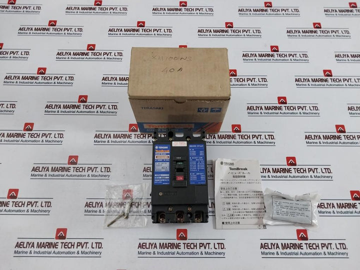 Terasaki Electric XH100NS Molded Case Circuit Breaker 40A AC690V 50~60Hz