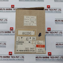 Terasaki Electric XH100NS Molded Case Circuit Breaker 40A AC690V 50~60Hz