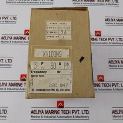 Terasaki Electric XH100NS Molded Case Circuit Breaker 60A 41-20957