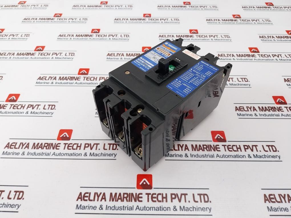 Terasaki Electric XH100NS Molded Case Circuit Breaker 60A 41-20957