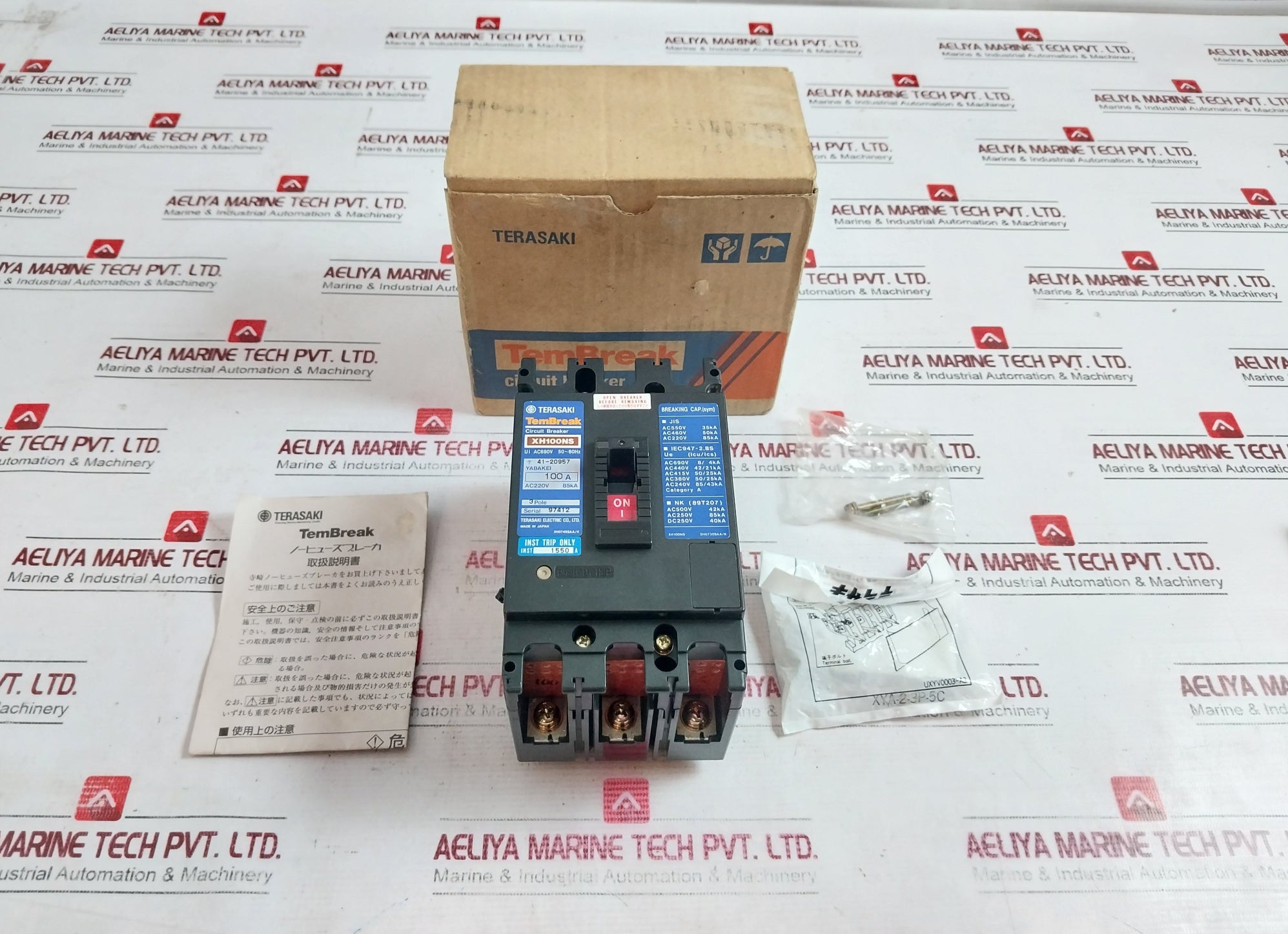Terasaki Electric Xh100Ns Tembreak Circuit Breaker 100A 85Ka