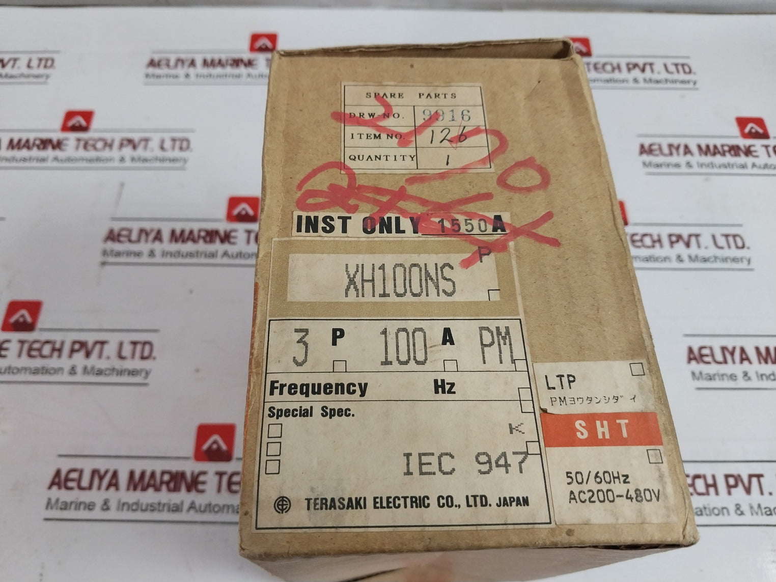 Terasaki Electric Xh100Ns Tembreak Circuit Breaker 100A 85Ka