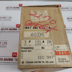 Terasaki Electric Xh100Ns Tembreak Circuit Breaker 100A 85Ka
