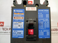 Terasaki Electric Xh100Ns Tembreak Circuit Breaker 3 Pole 75A Ac690V 50-60Hz
