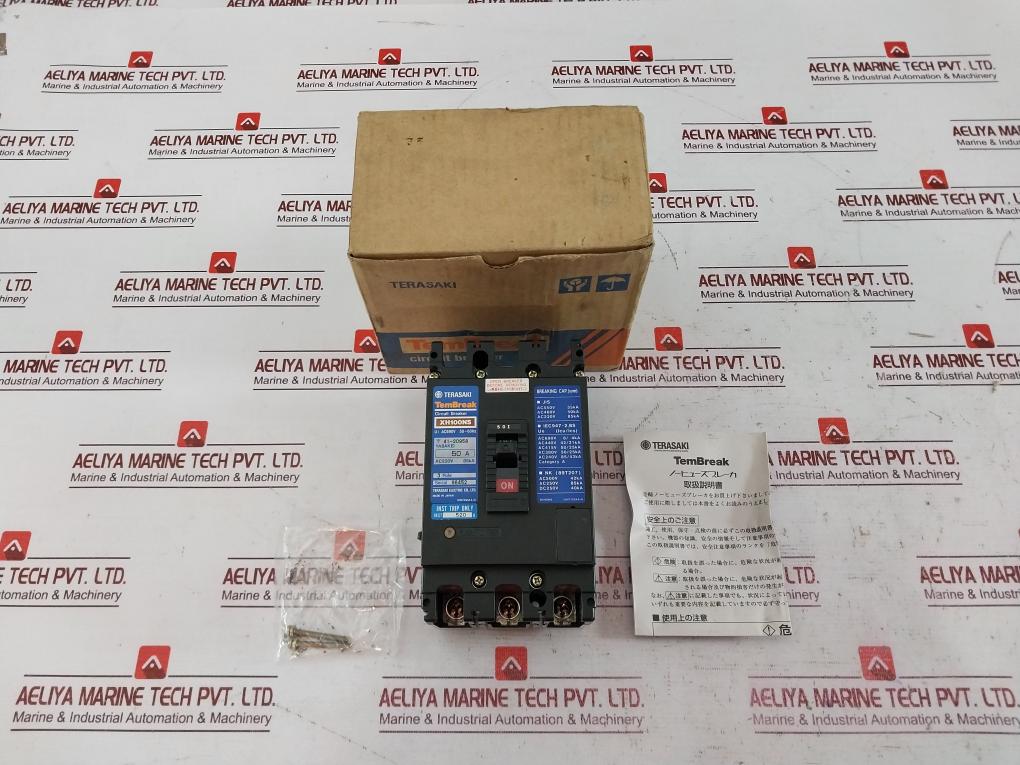 Terasaki Electric Xh100Ns Tembreak Circuit Breaker 50A 3 Pole 85Ka Ac690V 220V