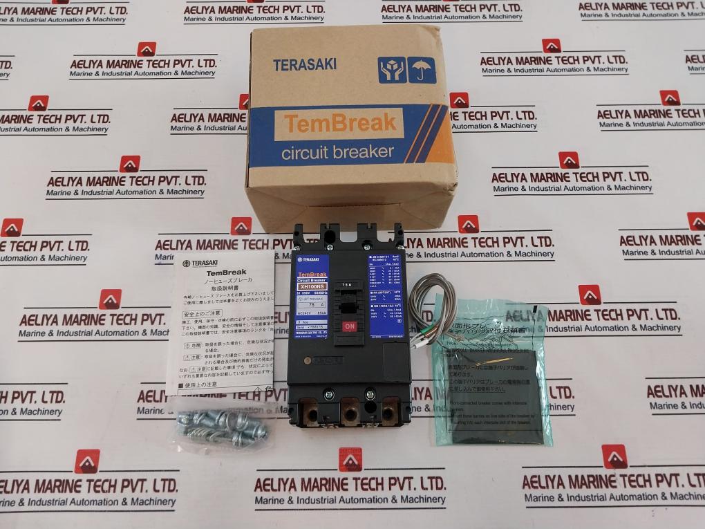 Terasaki Electric Xh100Ns Tembreak Circuit Breaker 75A 50/60Hz