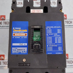 Terasaki Electric Xh225Ns Circuit Breaker 3 Pole 150A Ac690V 50~60Hz